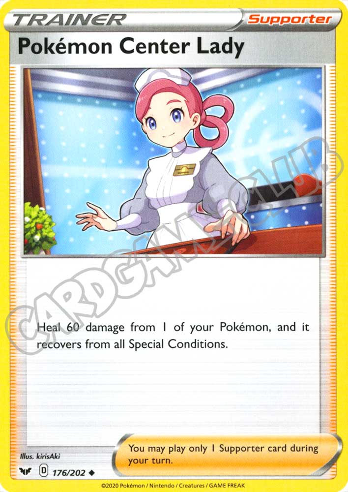 176 / 202 Pokemon Center Lady non comune normale (EN) -NEAR MINT-