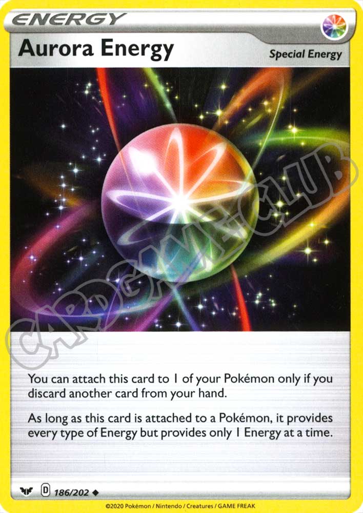 186 / 202 Aurora Energy non comune normale (EN) -NEAR MINT-