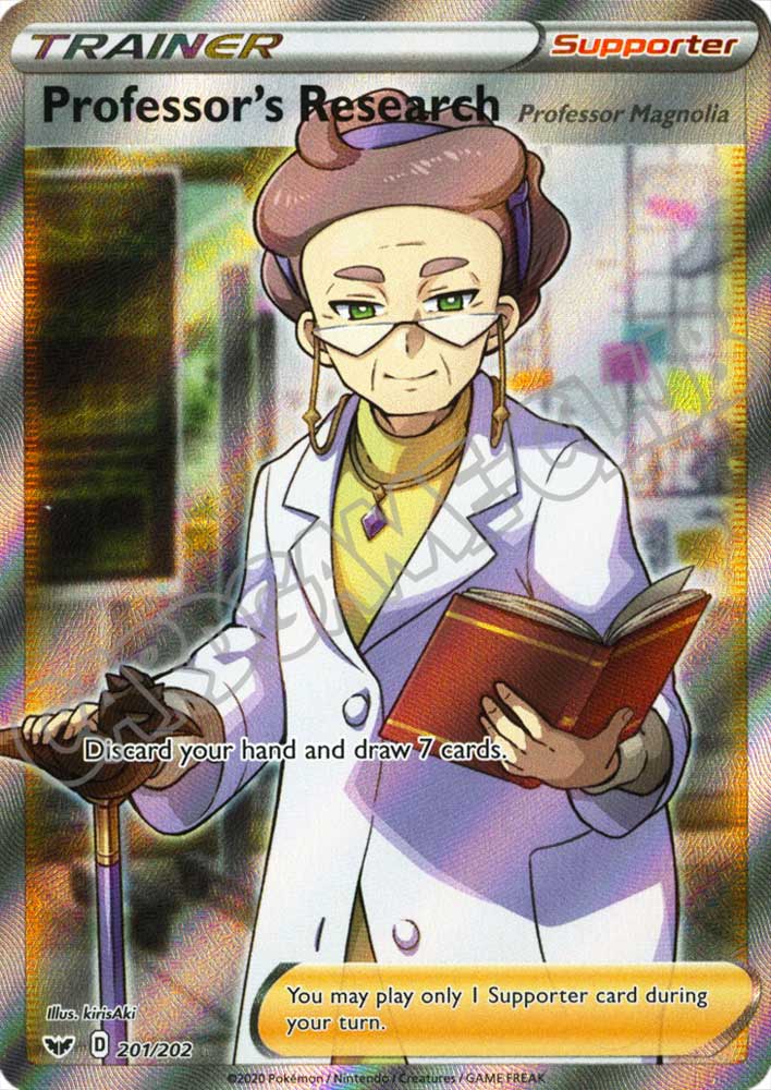 201 / 202 Professor's Research ultra rara foil (EN) -NEAR MINT-
