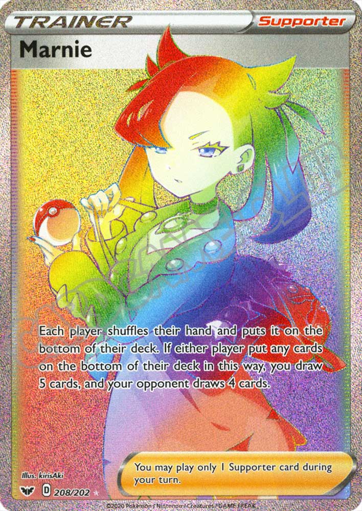 208 / 202 Marnie rara segreta foil (EN) -NEAR MINT-