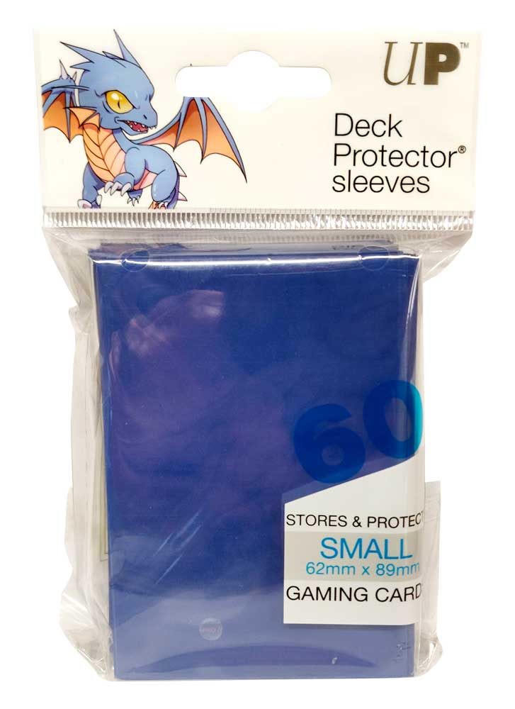 Proteggi carte mini pacchetto da 60 bustine 62mm x 89mm Blue