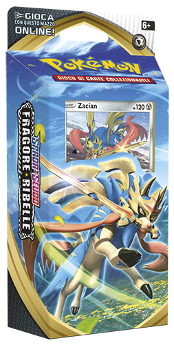 Spada e Scudo Fragore Ribelle mazzo tematico Zacian (IT)