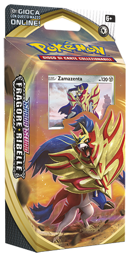 Spada e Scudo Fragore Ribelle mazzo tematico Zamazenta (IT)