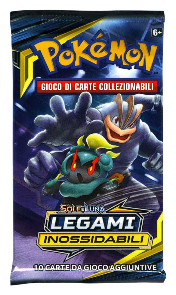Sole e Luna Legami Inossidabili busta 10 carte Artwork Marshadow e Machamp (IT)