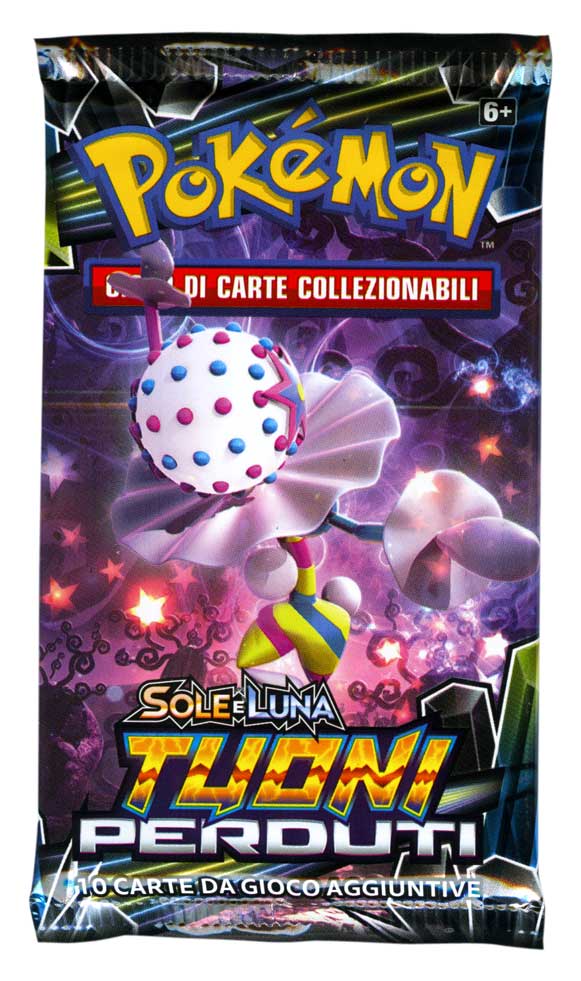 Sole e Luna Tuoni Perduti busta 10 carte Artwork Blacephalon (IT)