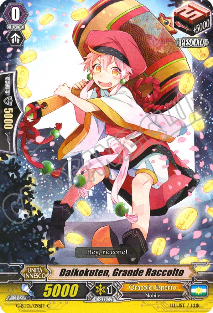 G-BT01-IT096 Daikokuten, Grande Raccolto comune normale (IT) -NEAR MINT-