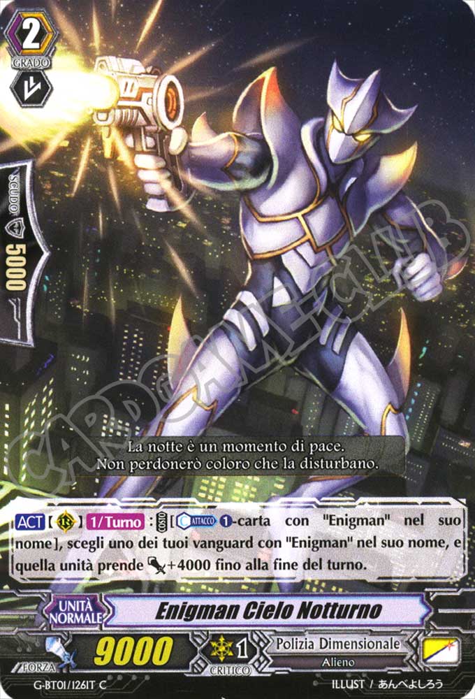 G-BT01-IT126 Enigman Cielo Notturno comune normale (IT) -NEAR MINT-