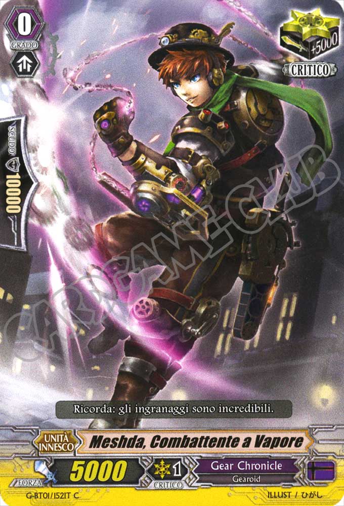 G-BT01-IT152 Meshda, Combattente a Vapore comune normale (IT) -NEAR MINT-