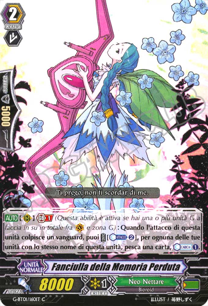 G-BT01-IT160 Fanciulla della Memoria Perduta comune normale (IT) -NEAR MINT-