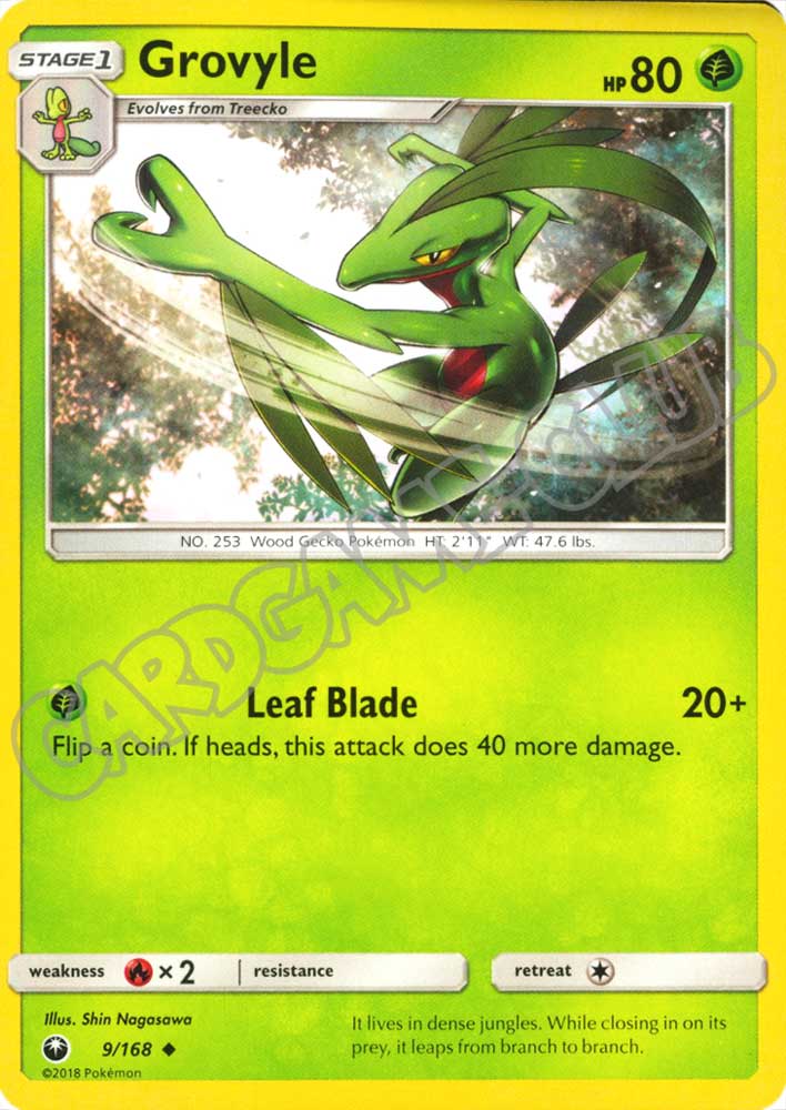 009 / 168 Grovyle non comune normale (EN) -NEAR MINT-
