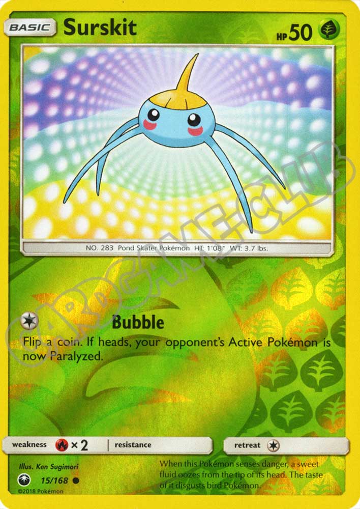 015 / 168 Surskit comune foil reverse (EN) -NEAR MINT-