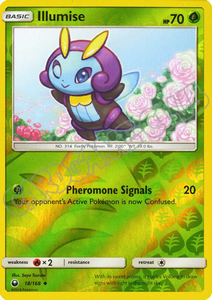018 / 168 Illumise non comune foil reverse (EN) -NEAR MINT-