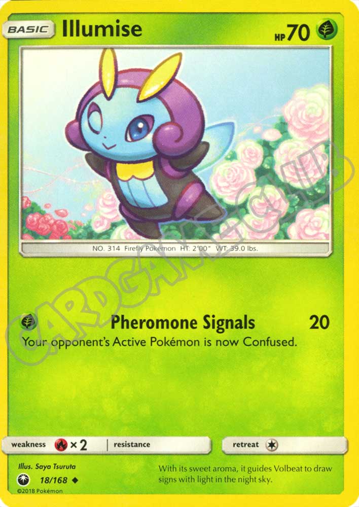 018 / 168 Illumise non comune normale (EN) -NEAR MINT-