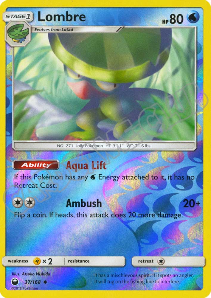 037 / 168 Lombre non comune foil reverse (EN) -NEAR MINT-