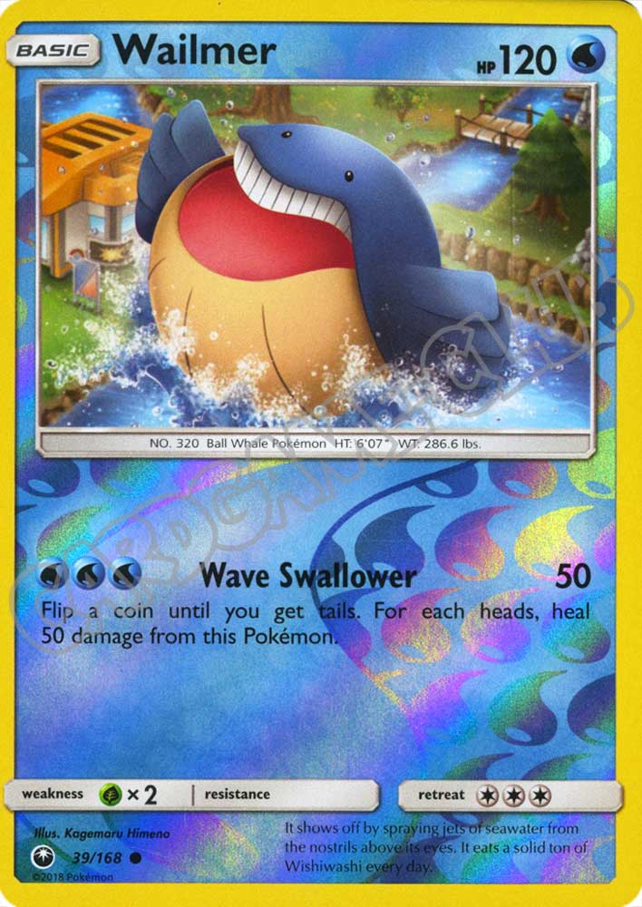 039 / 168 Wailmer comune foil reverse (EN) -NEAR MINT-