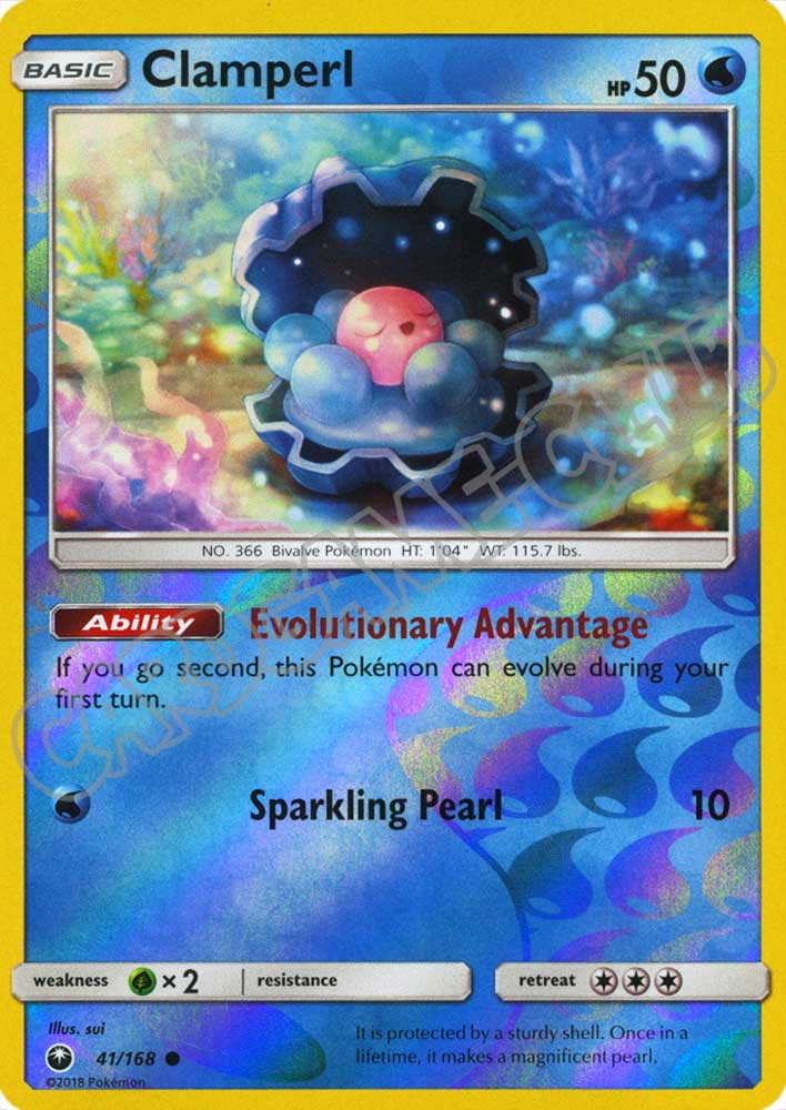 041 / 168 Clamperl comune foil reverse (EN) -NEAR MINT-