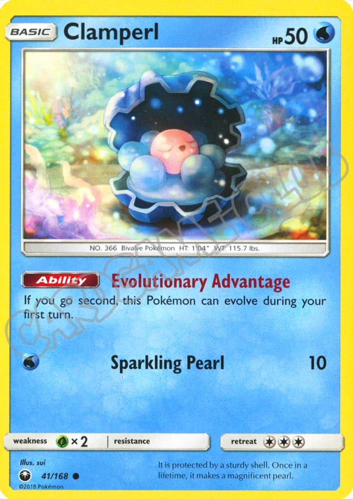 041 / 168 Clamperl comune normale (EN) -NEAR MINT-