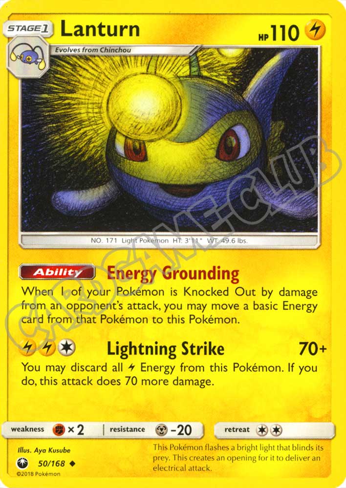 050 / 168 Lanturn non comune normale (EN) -NEAR MINT-