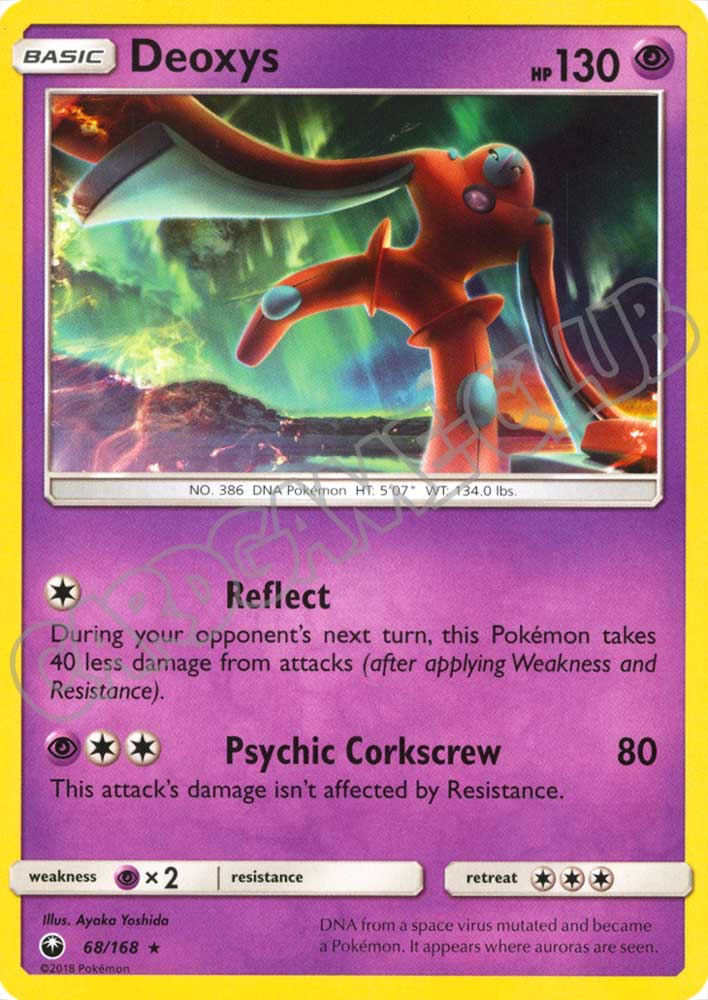 068 / 168 Deoxys rara normale (EN) -NEAR MINT-