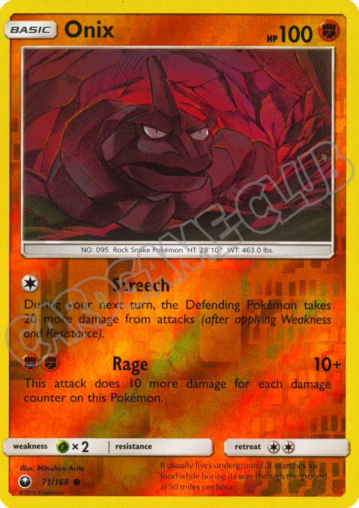 071 / 168 Onix comune foil reverse (EN) -NEAR MINT-