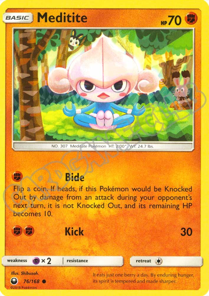 076 / 168 Meditite comune normale (EN) -NEAR MINT-