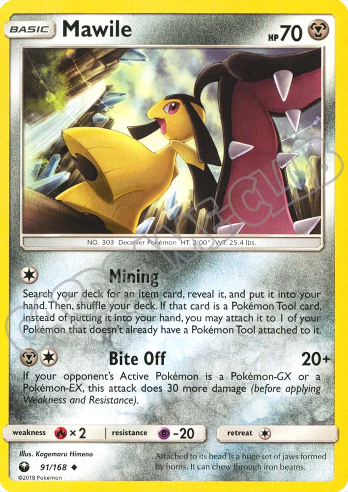 091 / 168 Mawile non comune normale (EN) -NEAR MINT-