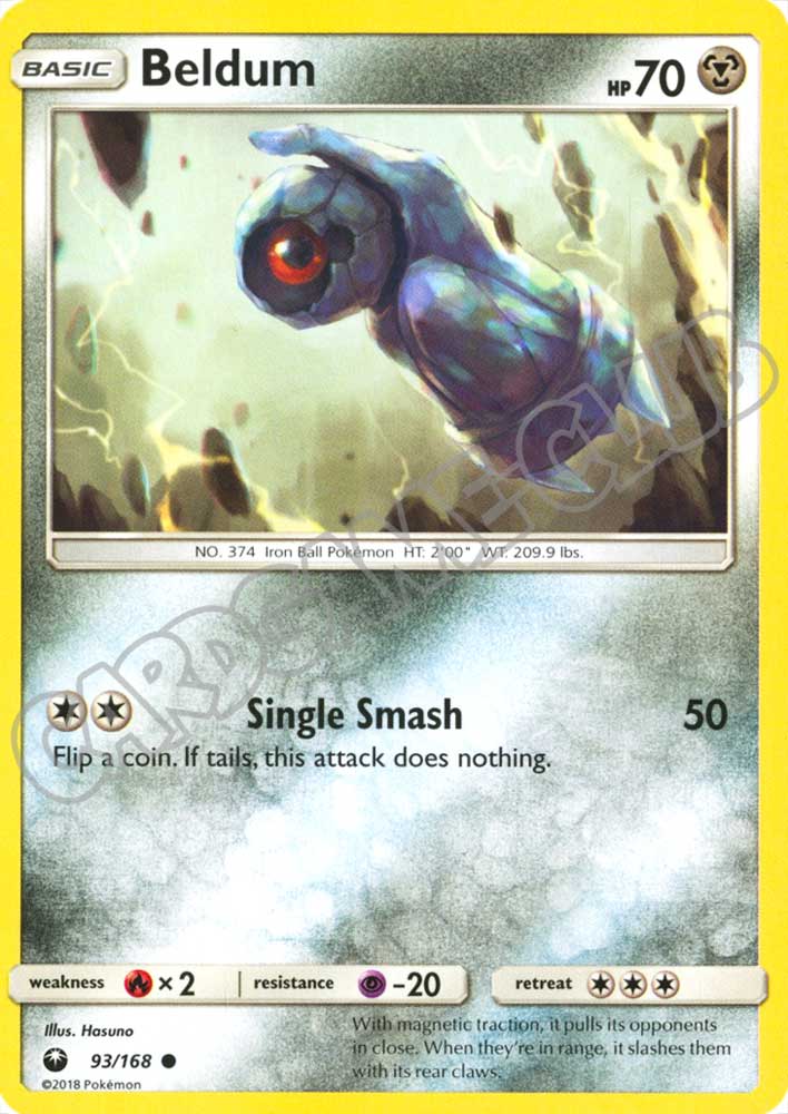 093 / 168 Beldum comune normale (EN) -NEAR MINT-