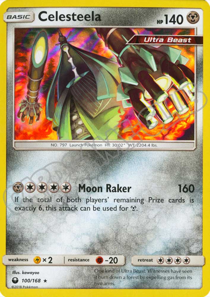 100 / 168 Celesteela rara foil (EN) -NEAR MINT-