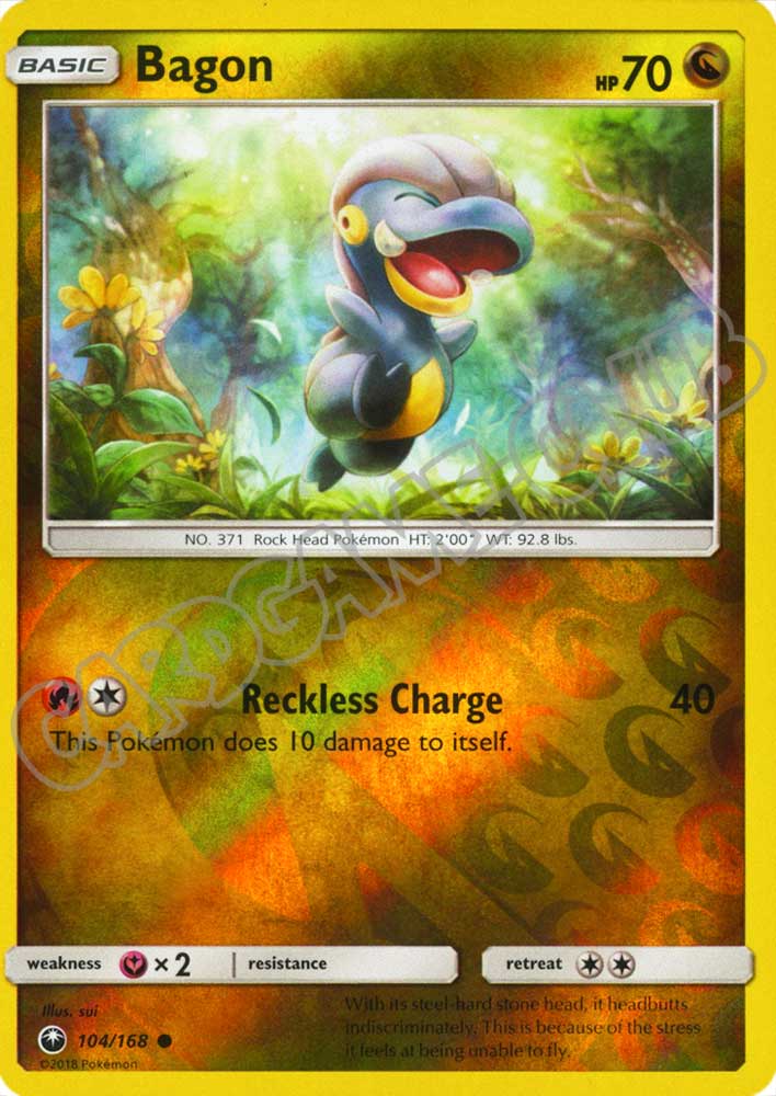 104 / 168 Bagon comune foil reverse (EN) -NEAR MINT-