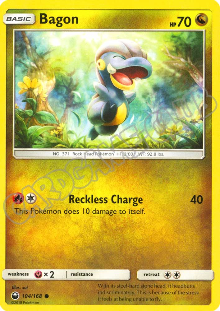 104 / 168 Bagon comune normale (EN) -NEAR MINT-