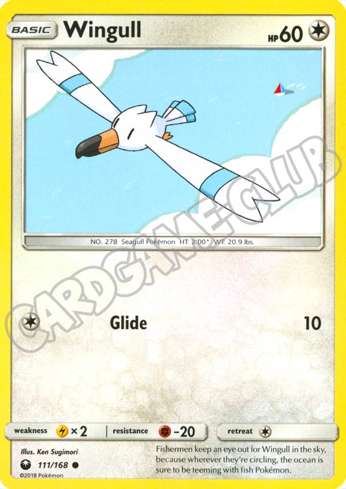 111 / 168 Wingull comune normale (EN) -NEAR MINT-