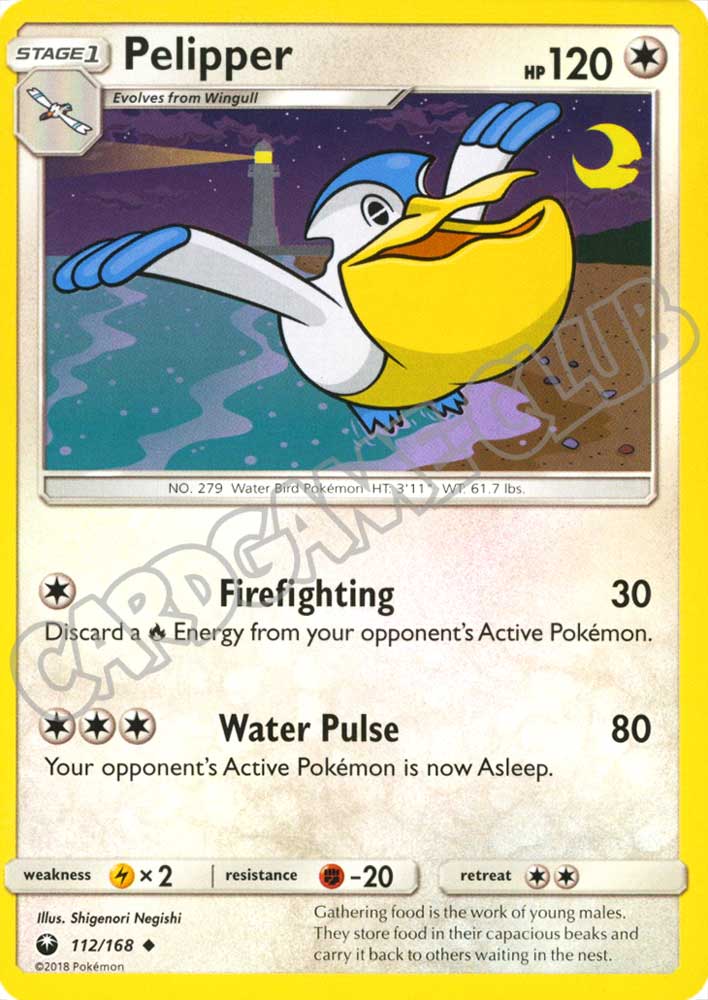 112 / 168 Pelipper non comune normale (EN) -NEAR MINT-