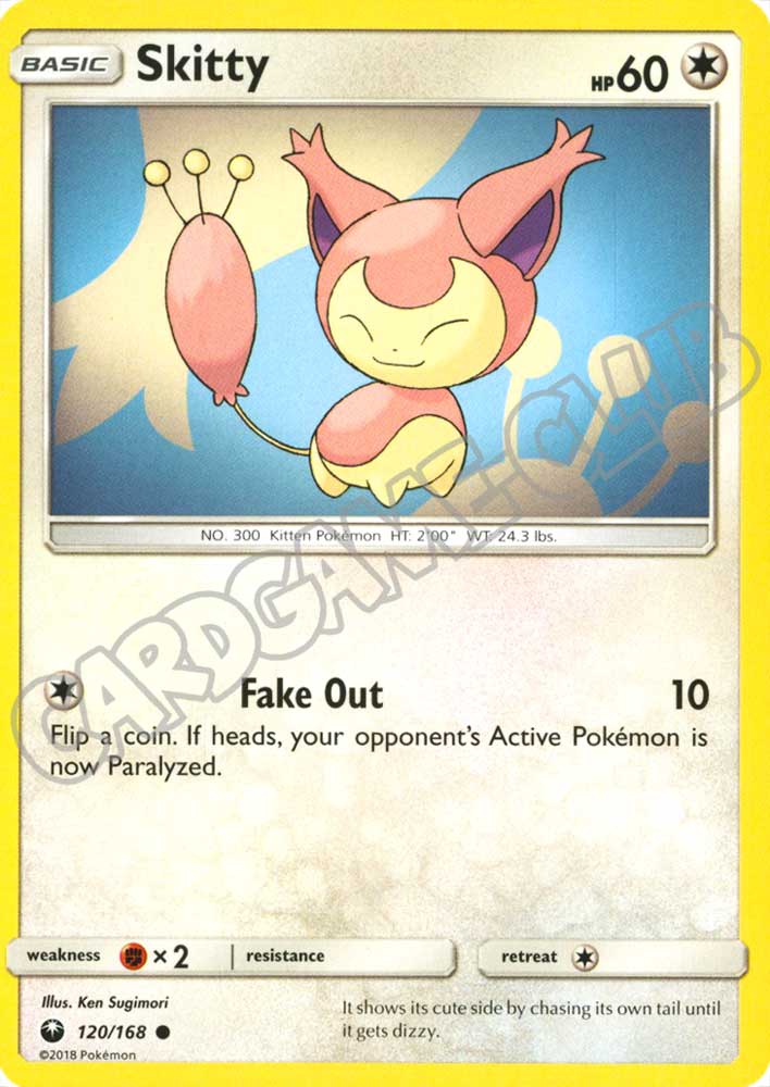 120 / 168 Skitty comune normale (EN) -NEAR MINT-
