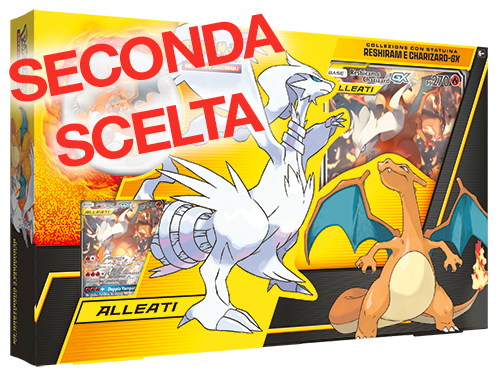Reshiram e Charizard- GX Figure Collection (seconda scelta) (IT)