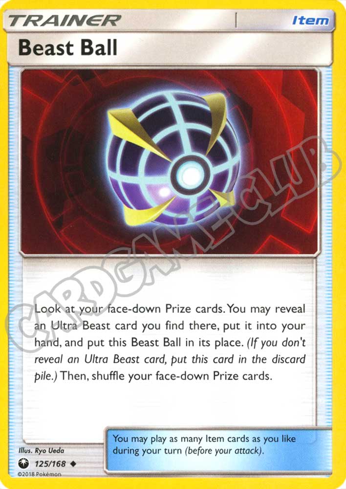 125 / 168 Beast Ball non comune normale (EN) -NEAR MINT-