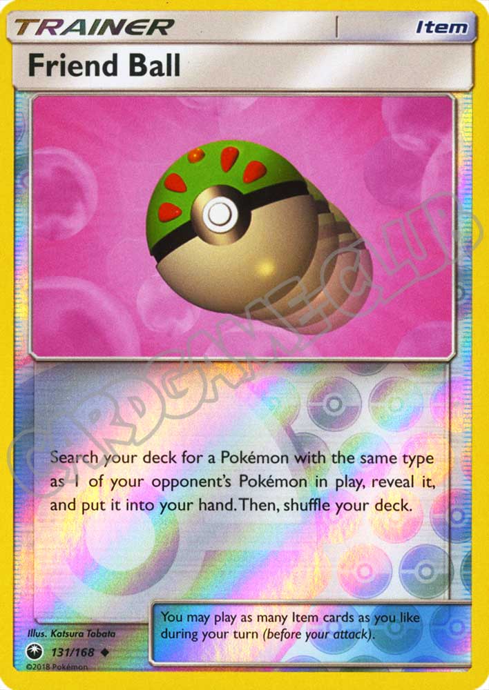 131 / 168 Friend Ball non comune foil reverse (EN) -NEAR MINT-