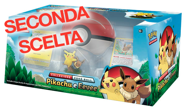 Collezione Poke Ball Pikachu e Eevee (seconda scelta) (IT)