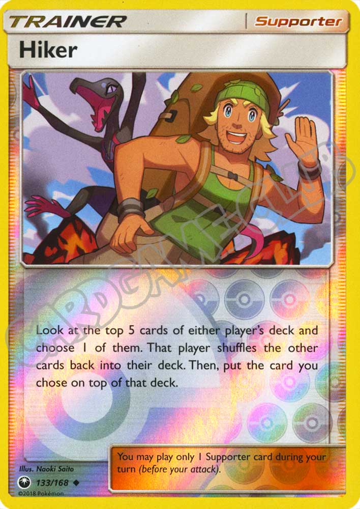 133 / 168 Hiker non comune foil reverse (EN) -NEAR MINT-