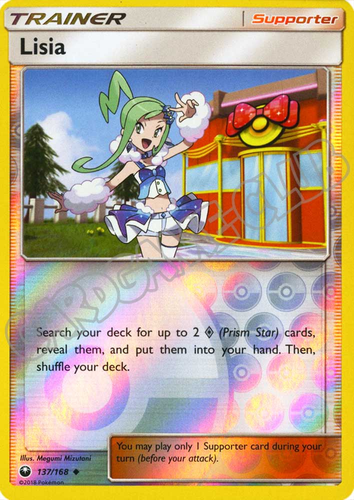 137 / 168 Lisia non comune foil reverse (EN) -NEAR MINT-