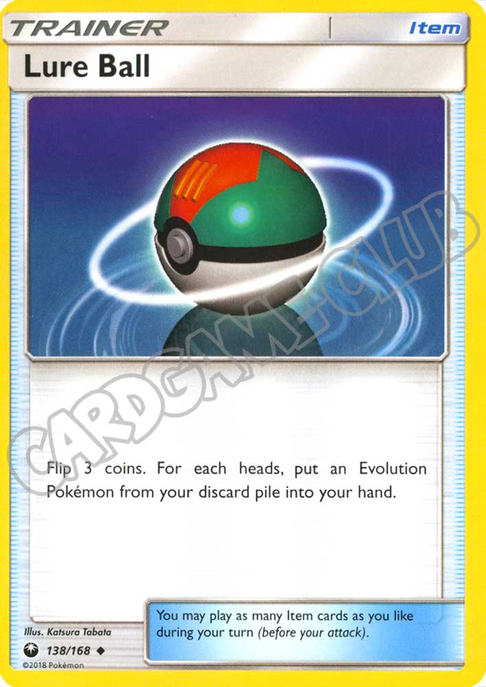 138 / 168 Lure Ball non comune normale (EN) -NEAR MINT-