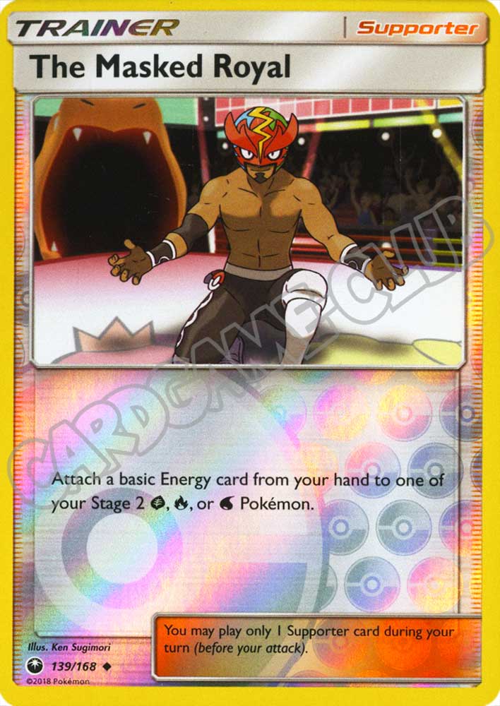139 / 168 The Masked Royal non comune foil reverse (EN) -NEAR MINT-
