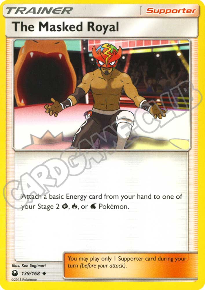 139 / 168 The Masked Royal non comune normale (EN) -NEAR MINT-