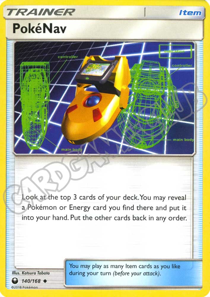 140 / 168 PokeNav non comune normale (EN) -NEAR MINT-