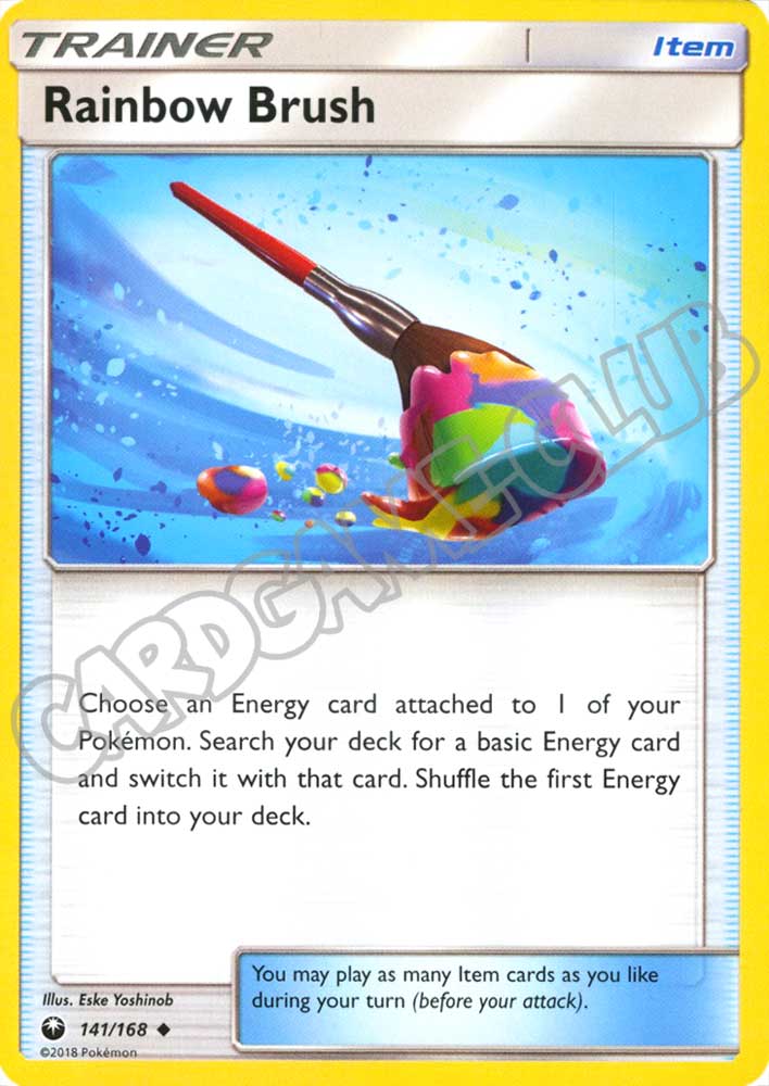 141 / 168 Rainbow Brush non comune normale (EN) -NEAR MINT-