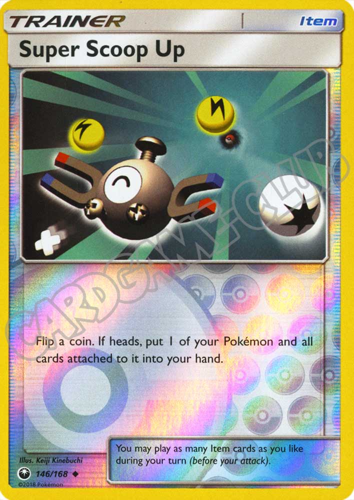 146 / 168 Super Scoop Up non comune foil reverse (EN) -NEAR MINT-