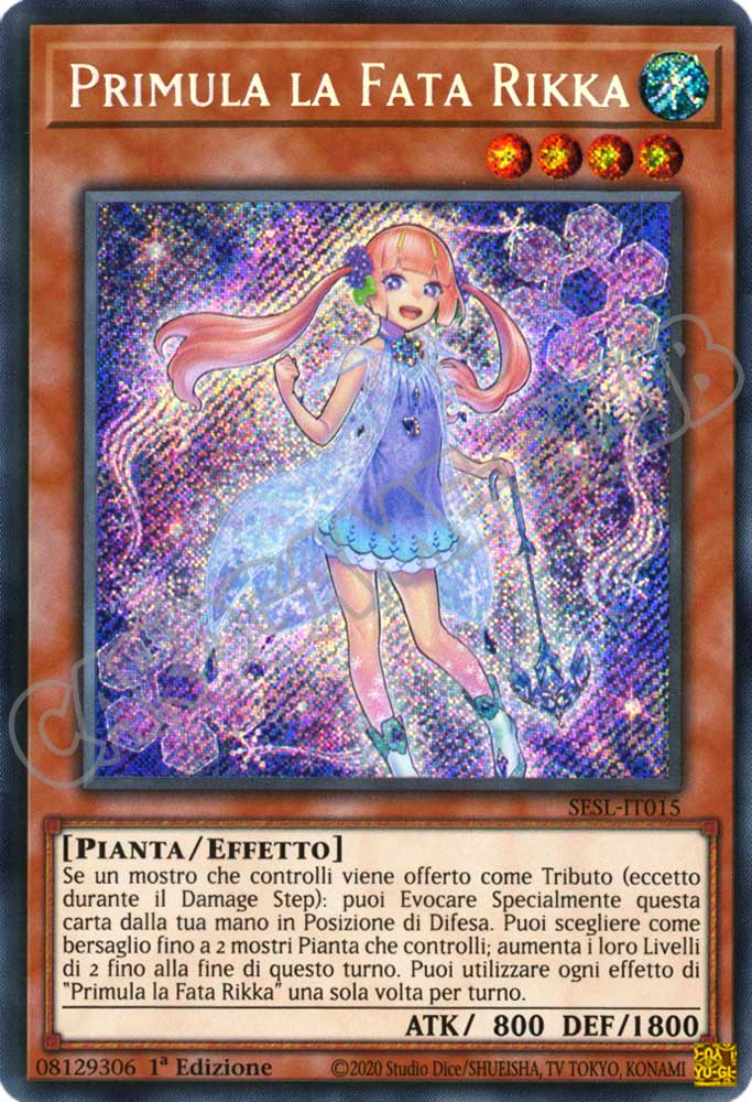 SESL-IT015 Primula la Fata Rikka rara segreta 1a Edizione (IT) -NEAR MINT-