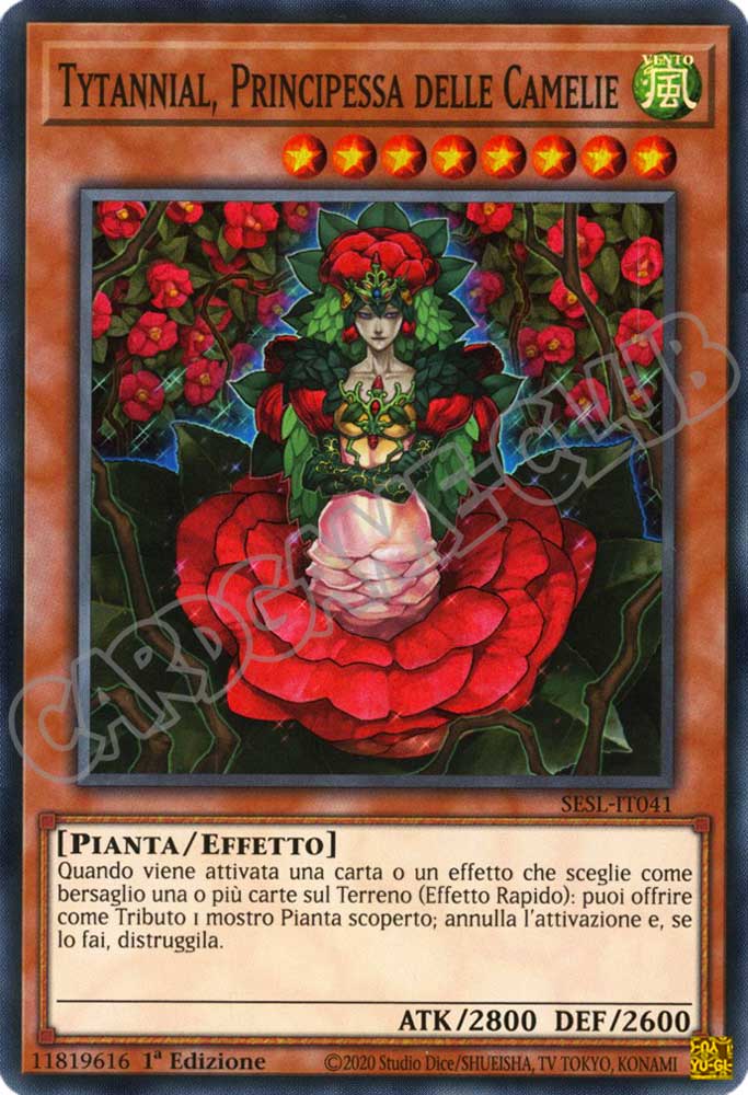 SESL-IT041 Tytannial, Principessa delle Camelie super rara 1a Edizione (IT) -NEAR MINT-