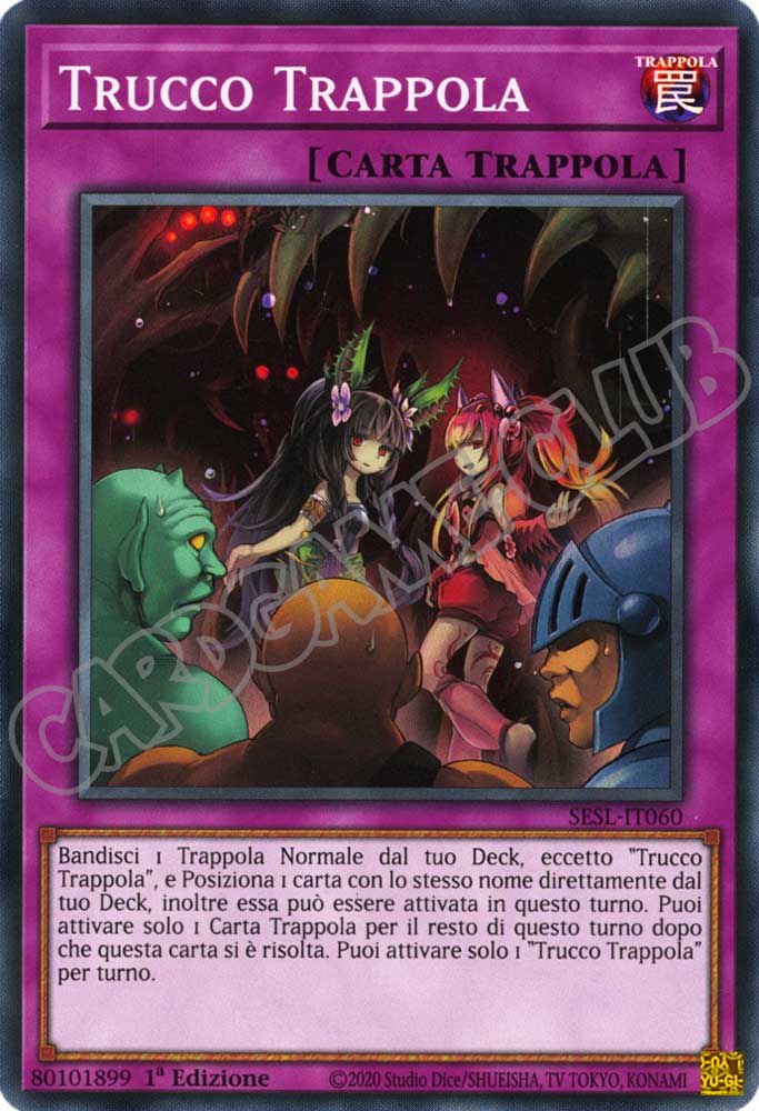 SESL-IT060 Trucco Trappola super rara 1a Edizione (IT) -NEAR MINT-