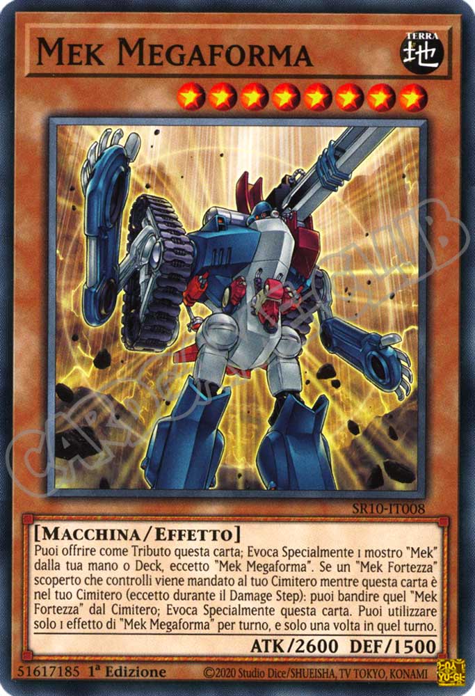 SR10-IT008 Mek Megaforma comune 1a Edizione (IT) -NEAR MINT-