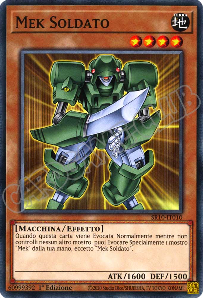 SR10-IT010 Mek Soldato comune 1a Edizione (IT) -NEAR MINT-